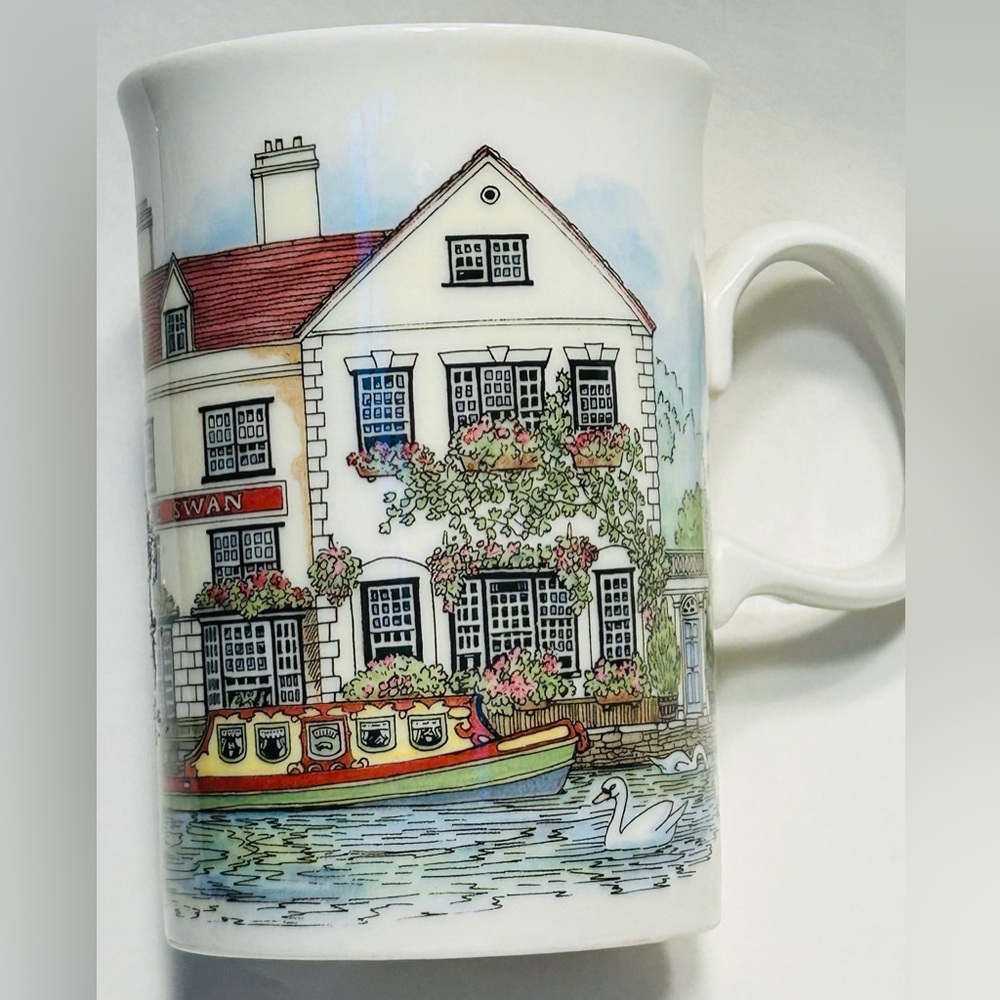 Dunoon Scotland The White Swan Inn Coffee Mug Cup 12 Ounce